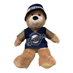 Milwaukee Brewers MLB 8" Teddy Bear Souvenir Plush Toy‎